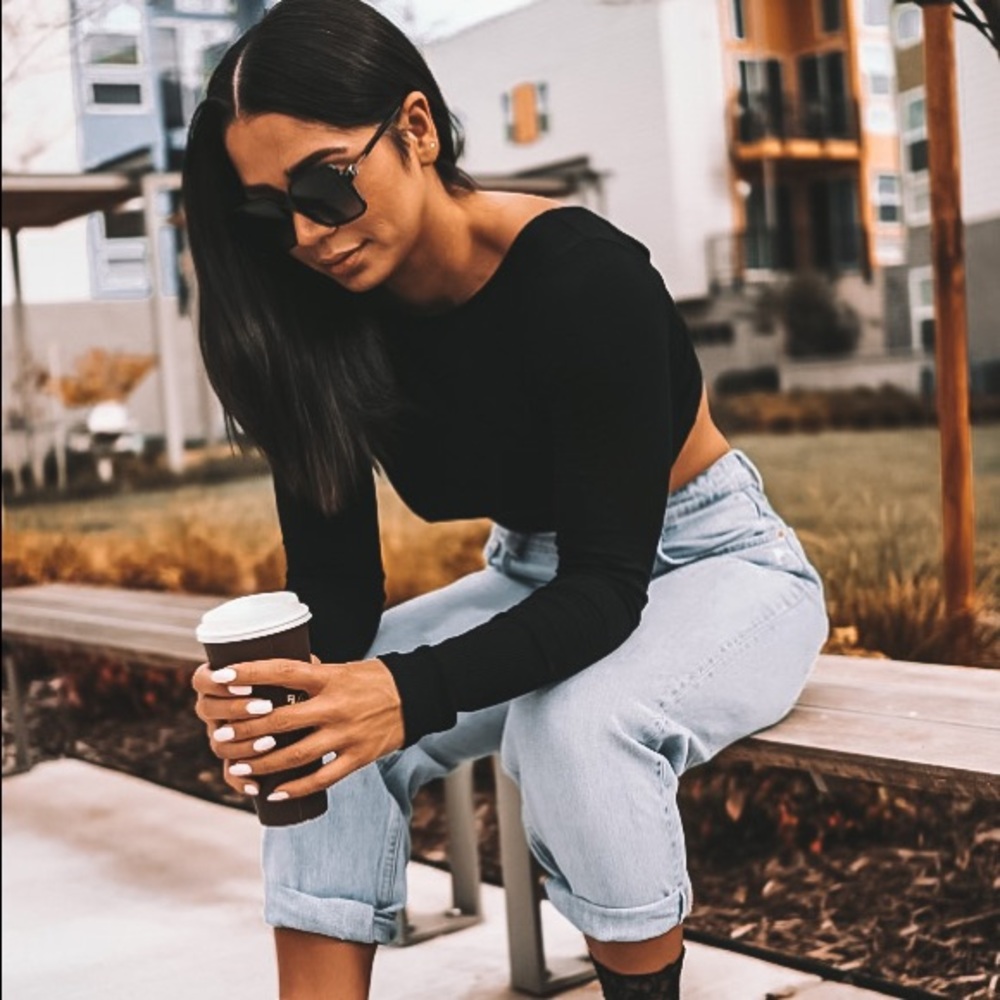 Maddie Tie Back Crop